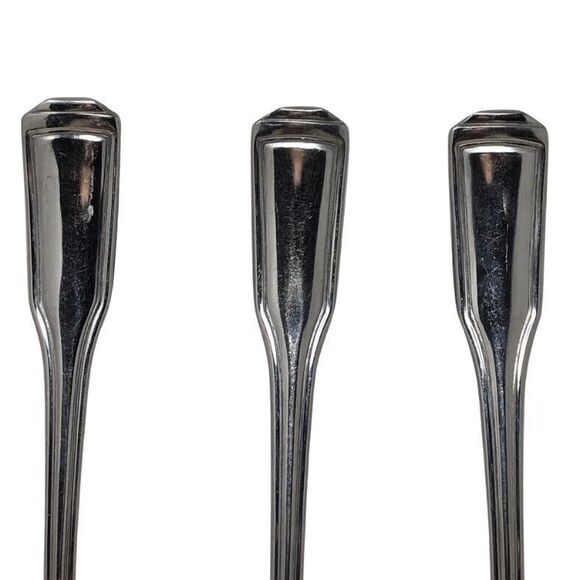 Hamilton Silversmiths American Classic Stainless 3 Piece Serving Set Flatware - Picture 3 of 12